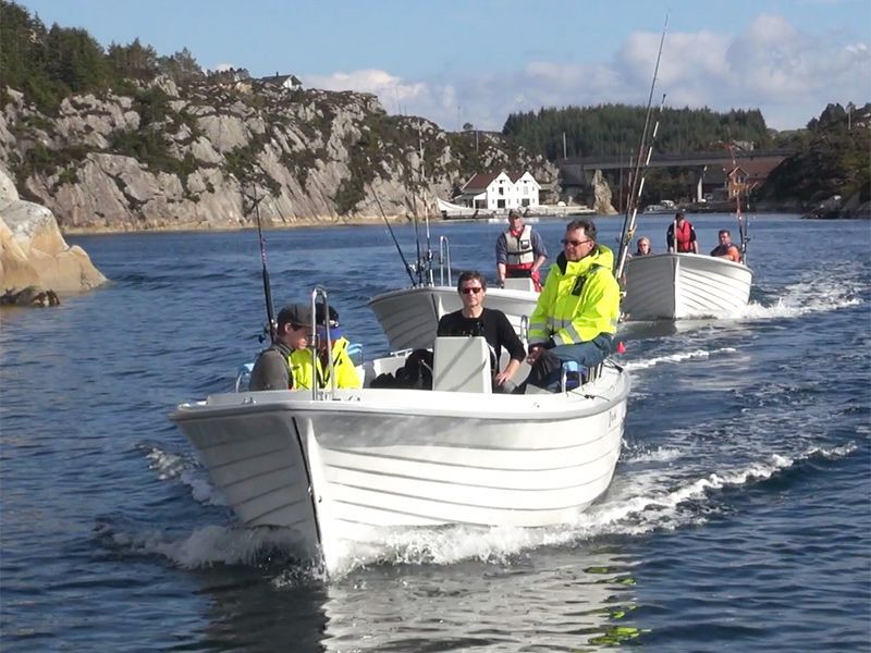 Angelreisen Norwegen Boote 41141-41144 Westside Lodge Dieselboot 22 Fuß / 25 PS, Echolot, GPS, Kartenplotter