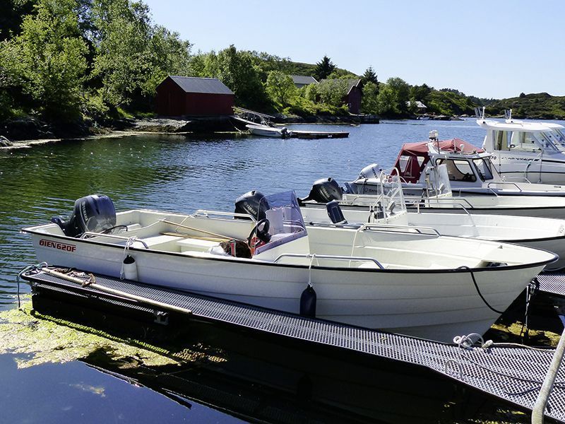 Angelreisen Norwegen Boote 41301-41305 Nordbø Feriehus Boote 18-20 Fuß / 9,9-50 PS, Echolot, Kartenplotter