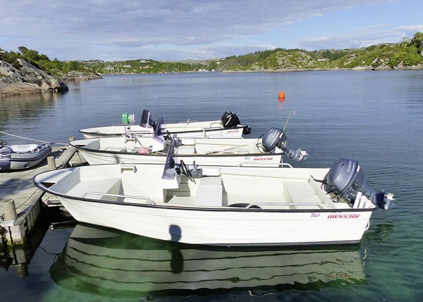 Angelreisen Norwegen Boote 41331-41333 Haus Sotra Boote 18 Fuß / 25 PS, Echolot, Kartenplotter