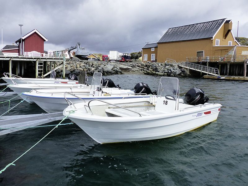 Angelreisen Norwegen Boote 43301-45315 Offersøy Feriesenter Boot 17 Fuss, 50 PS, Echolot, Kartenplotter