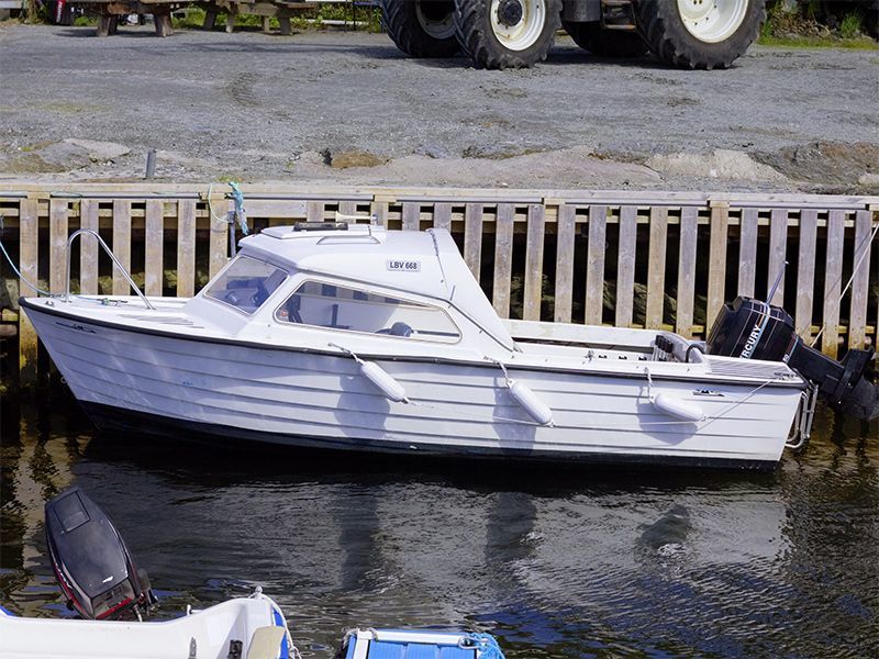 Angelreisen Norwegen Boote 40911-40918 Halsnøy Boot 18 Fuß / 40 PS, Echolot