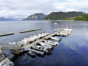Angelreisen Norwegen 41841-857 Romsdal Fjordlodge Hafen