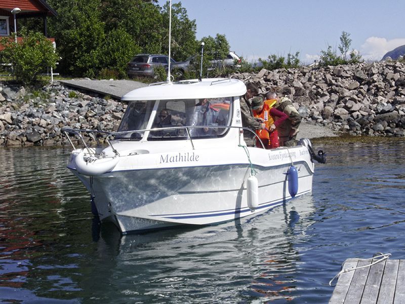 Angelreisen Norwegen 42471-42485 Kvisterø Boot Quicksilver 19 Fuß / 100 PS, Echolot, Kartenplotter