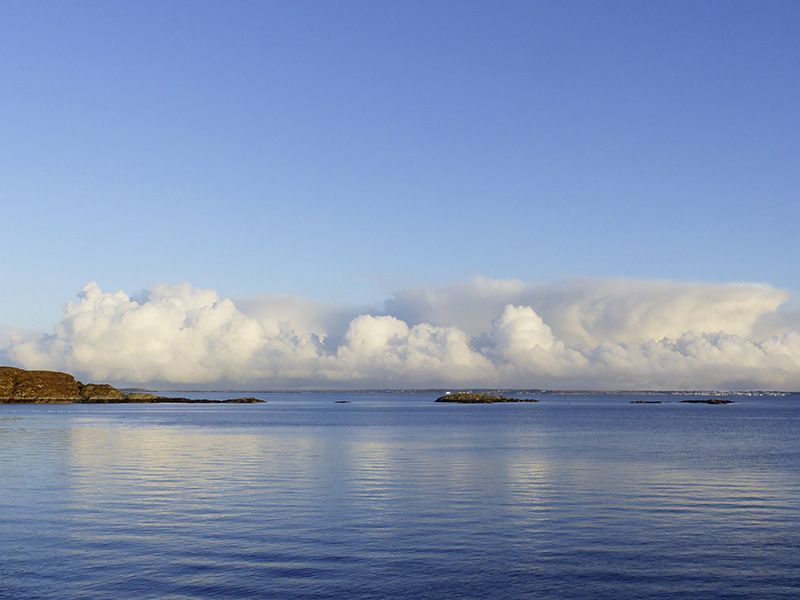 Einleitung Fosen Wolken Und Meer