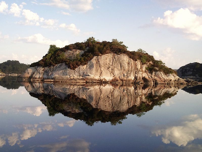 Einleitung Hordaland Insel