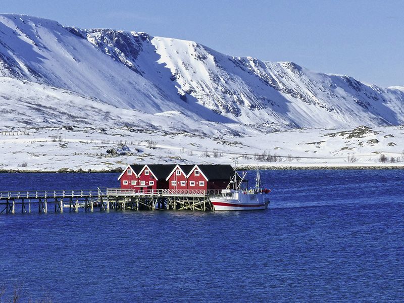 Norwegen | Troms og Finnmark | Fischerhütten