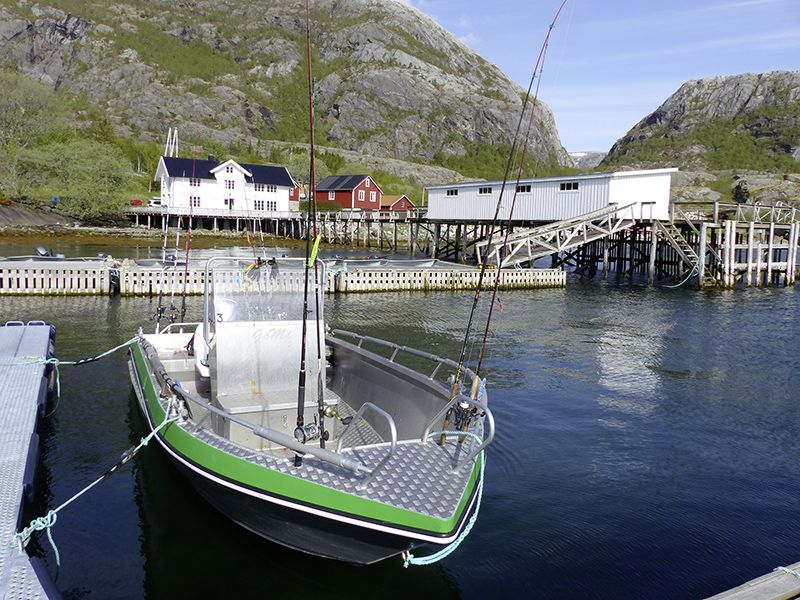 Angelreisen Norwegen 43011-43017 Boote Visthus Rorbuer Aluboot 20,5 Fuß / 80 PS, Echolot, Kartenplotter