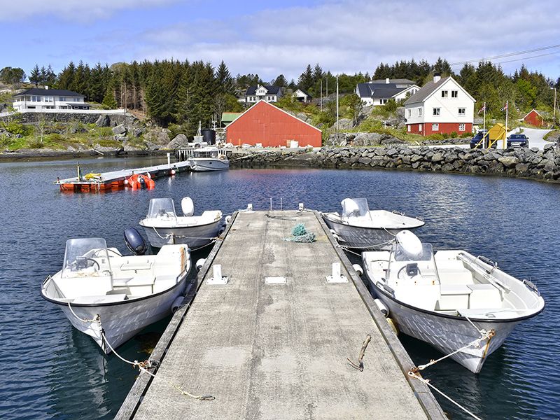 Angelreisen Norwegen 41361-41364 Hjønnevåg Rorbuer Boote 18 Fuß / 25 PS, Echolot, Kartenplotter