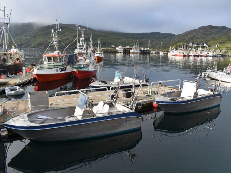 Angelreisen Norwegen 45011- 45012 Boote Skarsvåg Nordkapp 17-19 Fuss, 50-70 PS, 4-Takt mit Echolot und Kartenplotter