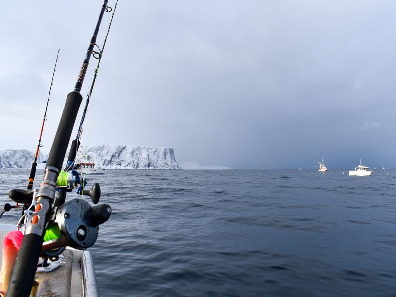 Norwegen | Angler und Fischer am Nordkapp