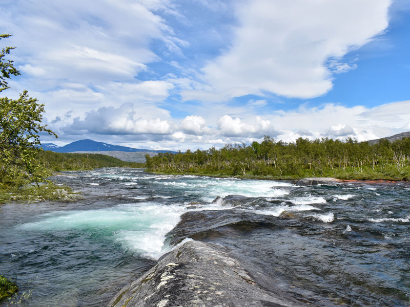 Norwegen | Fluss in Nordnorwegen