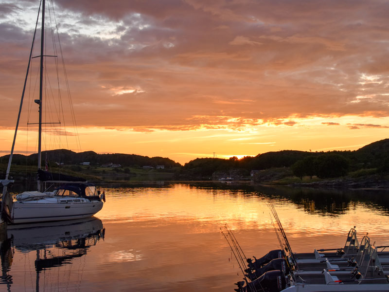 Norwegen | Fosen und Flatanger | Sonnenuntergang