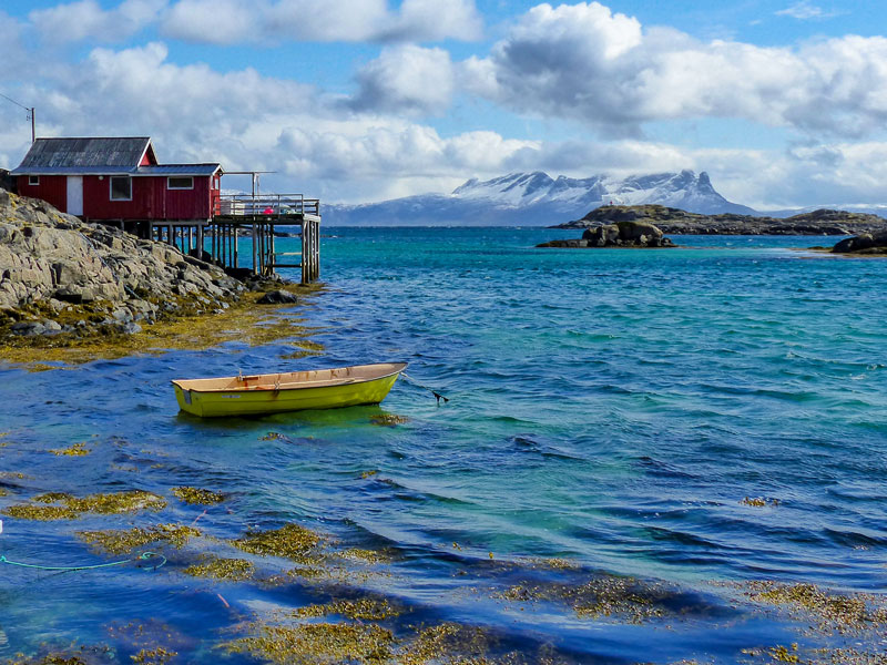 Norwegen | Nordland | Bucht auf den Lofoten