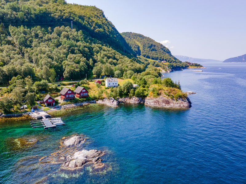 Norwegen | Rund um Bergen | Fjordpanorama