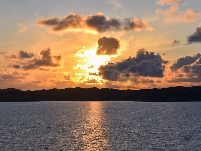 Norwegen | Vestland | Sonnenuntergang