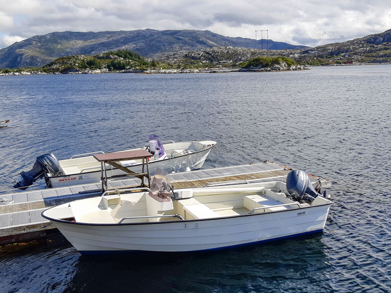 Angelreisen Norwegen 41560 Bremanger Boote 18 Fuß, 25 30 PS, 4 Takt mit Echolot und Kartenplotter