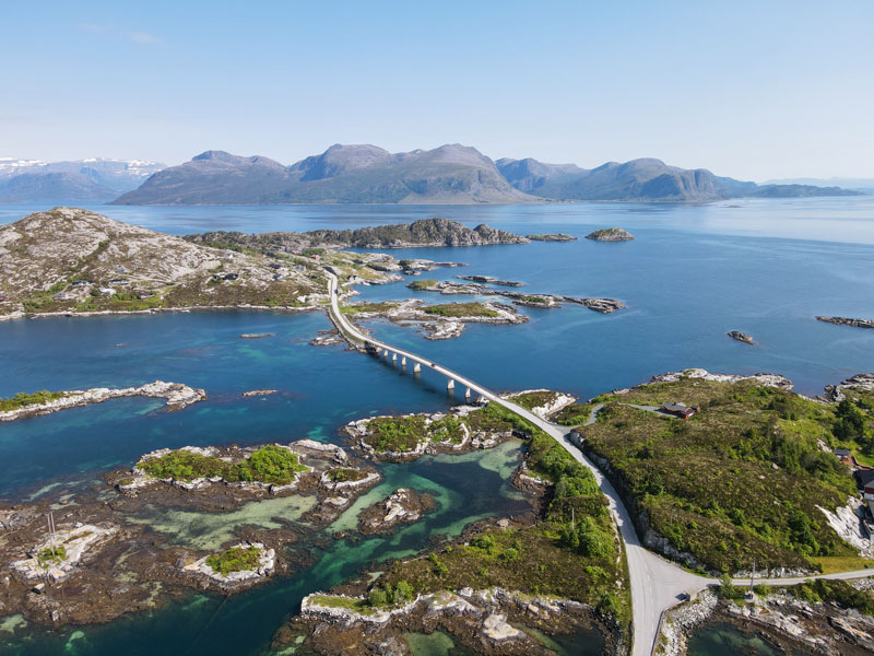 Norwegen | Vestland | Bremanger | Blick aufs Meer