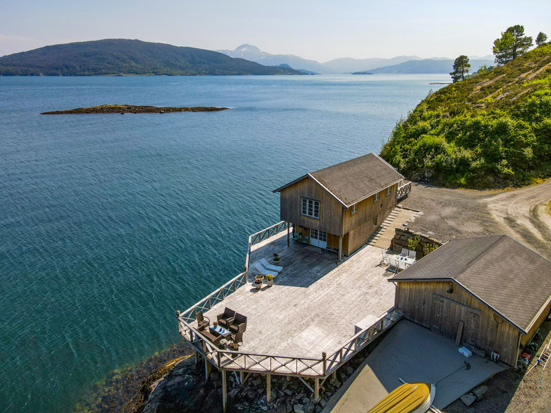 Norwegen | Møre og Romsdal | Fjordblick mit Haus