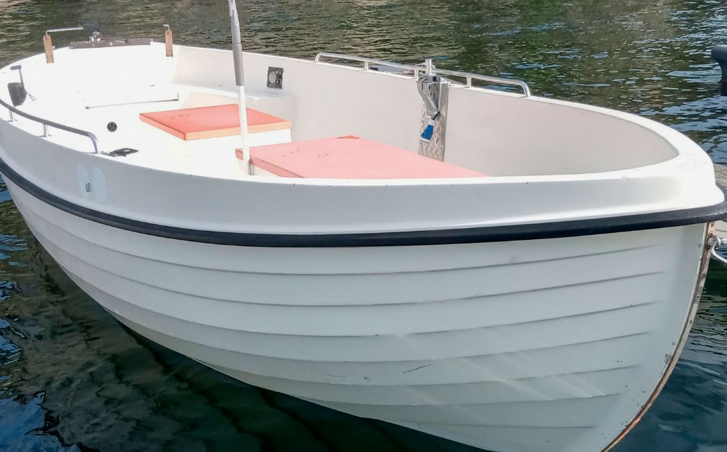 Angelreisen Norwegen Boote 40071-40075 Røsstad Hytter Dieselboot 2 Fuss , 25 PS mit Echolot und Kartenplotter (Store 22)