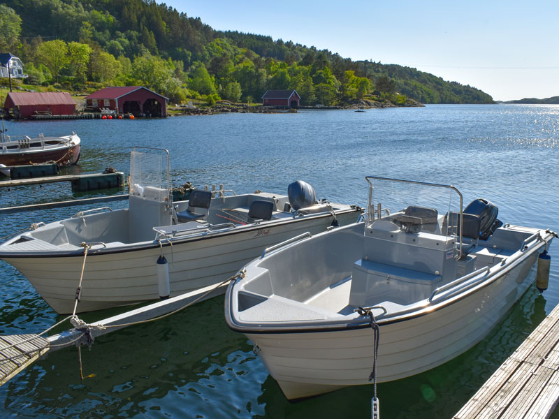 Angelreisen Norwegen 40080-40093 Bjørnevåg Ferie Boote 18 Fuß / 60 PS, 4-Takt mit Echolot und Kartenplotter (Hobby Pro)