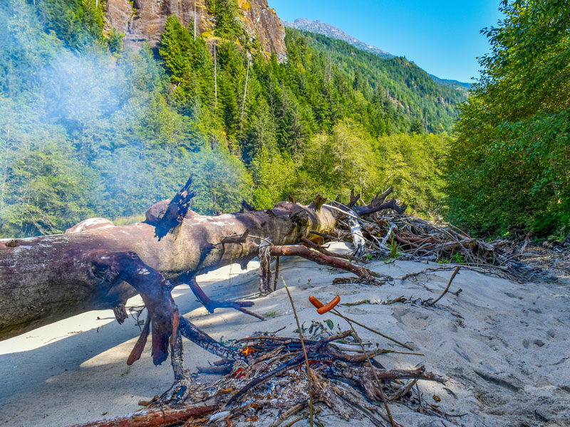 Angelreisen Kanada Kitimat Pause