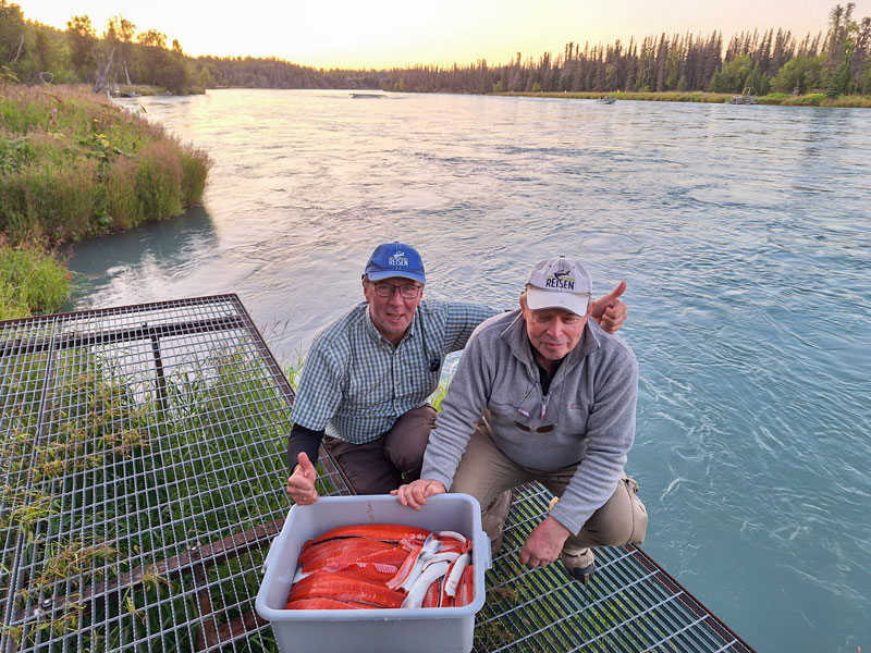 Angelreise Alaska Lachsfilet