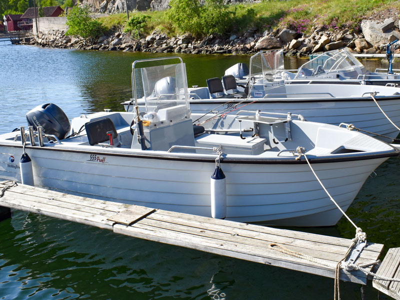Angelreisen Norwegen Boote 40071-40076 Røsstad Hytter Boot 18 Fuß, 40 PS, 4 -Takt, Echolot und Kartenplotter (Hobby 555) Beispiel